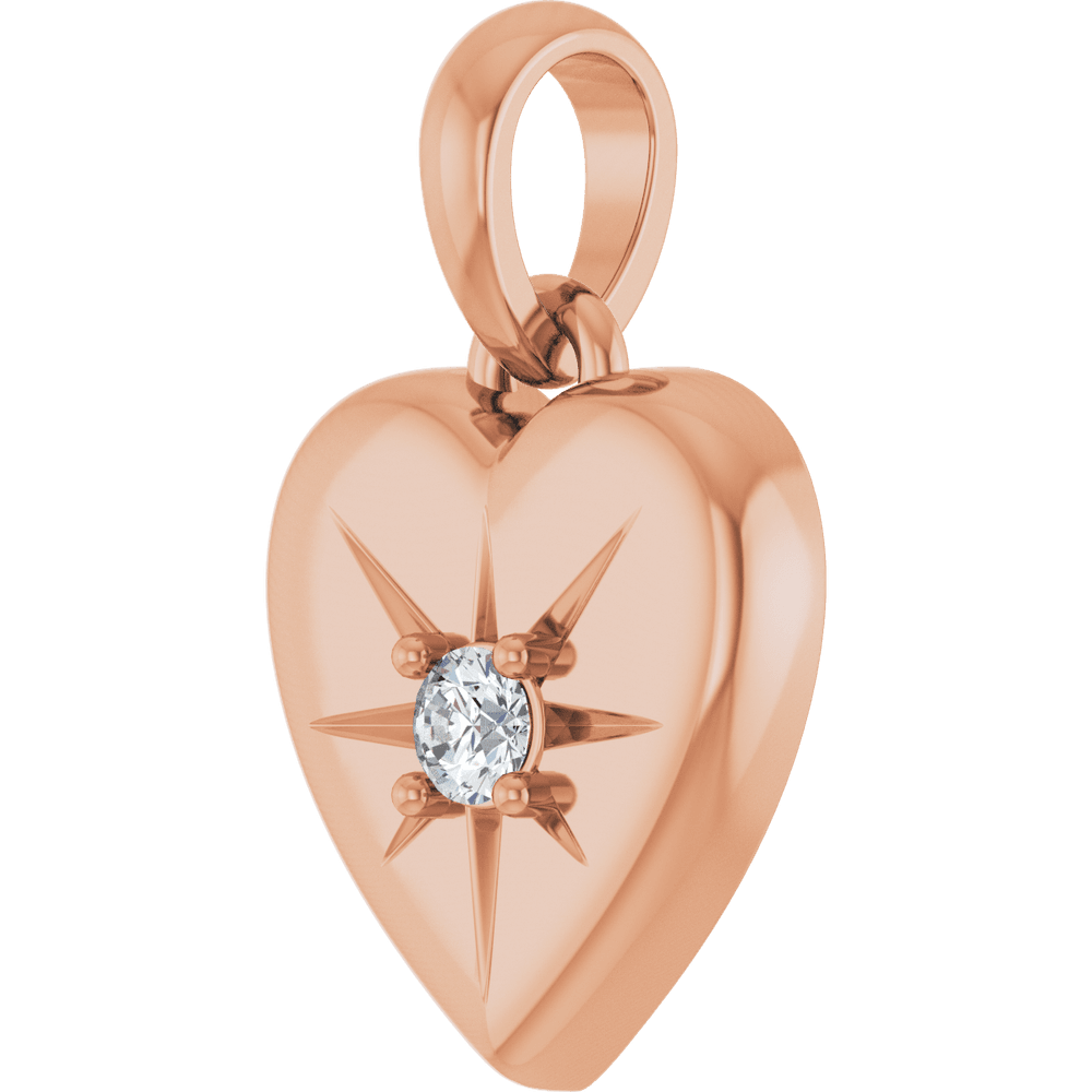 THE STARBURST HEART PENDANT