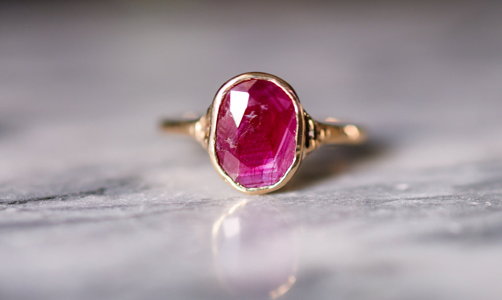 The Bravais Ruby Ring