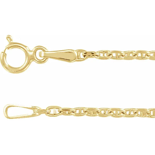The Diamond-Cut Anchor Chain