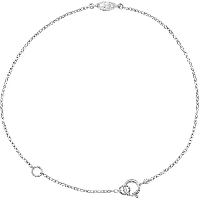 THE LAB-GROWN DIAMOND SOLITAIRE BRACELET