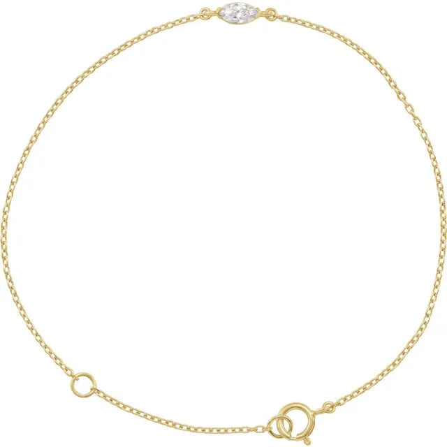THE LAB-GROWN DIAMOND SOLITAIRE BRACELET