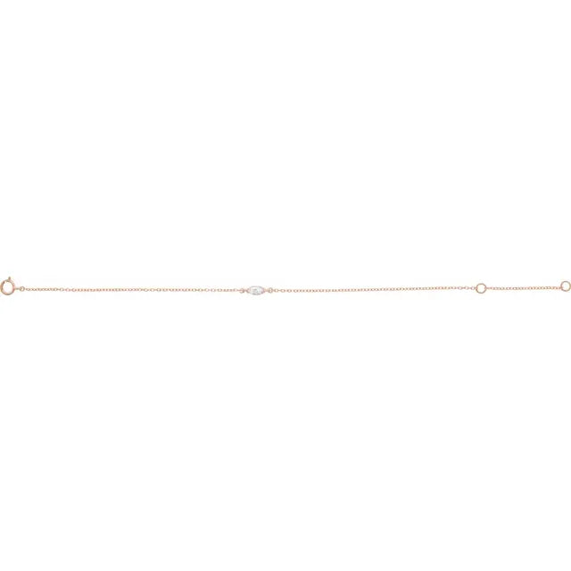 THE LAB-GROWN DIAMOND SOLITAIRE BRACELET