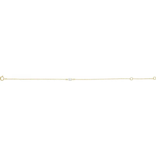THE LAB-GROWN DIAMOND SOLITAIRE BRACELET