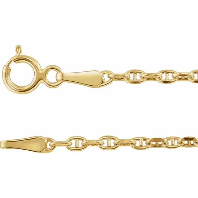 The Diamond-Cut Anchor Chain