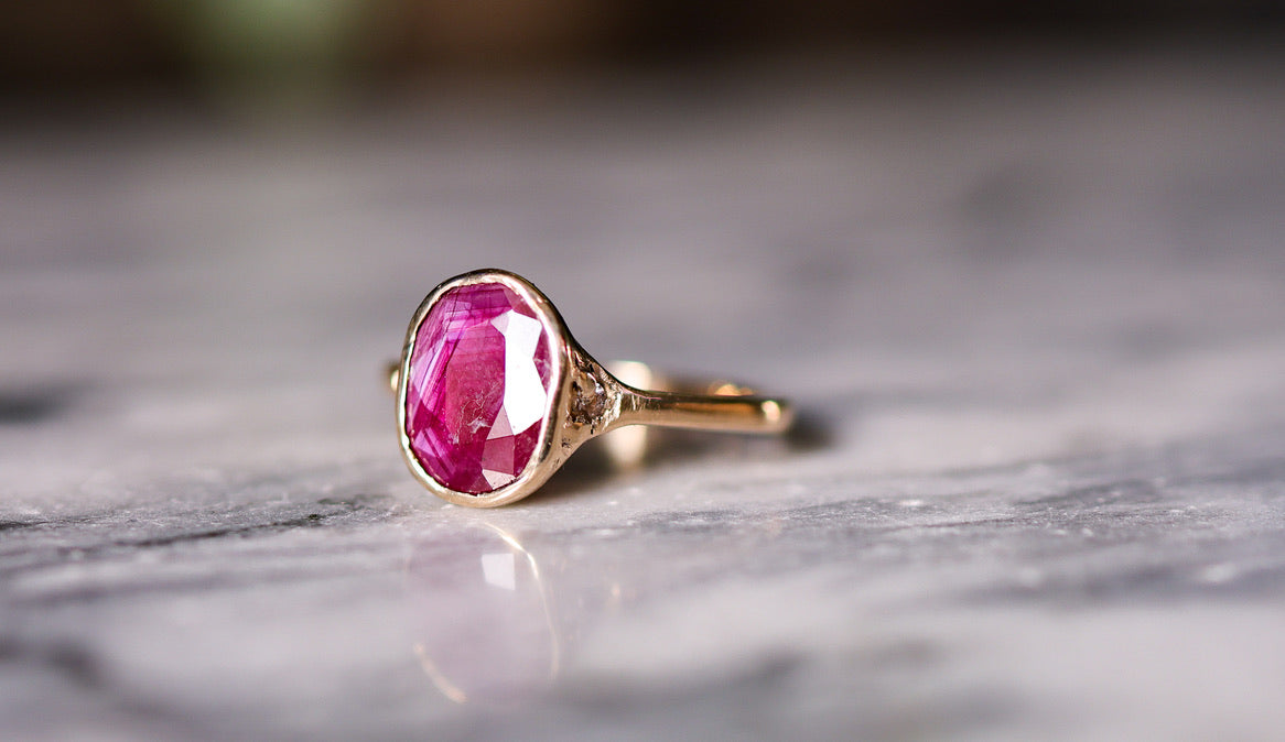 The Bravais Ruby Ring