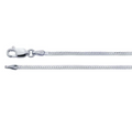 Sterling Silver 1.65mm Herringbone Chain — 18"