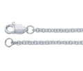 Argentium Silver 1.7mm Round Cable Chain — 18"