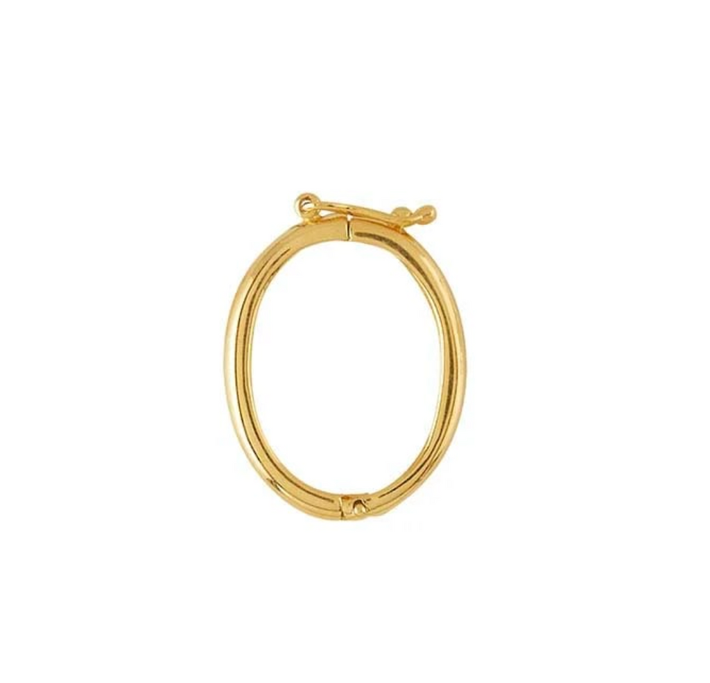 14k Yellow Gold Necklace Shortener Clasp