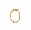 14k Yellow Gold Necklace Shortener Clasp