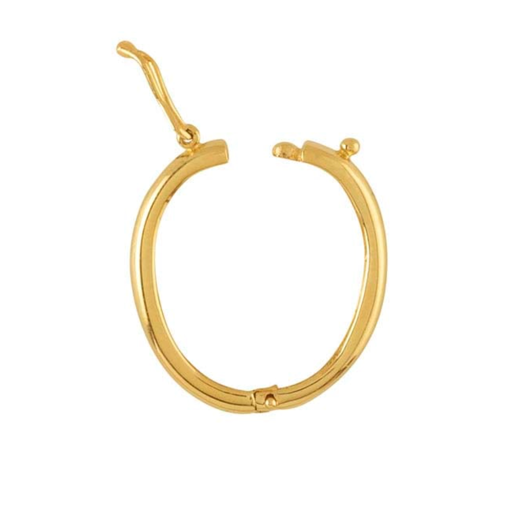 14k Yellow Gold Necklace Shortener Clasp