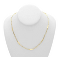 14k Yellow Gold 3.8mm Cable Paperclip Chain