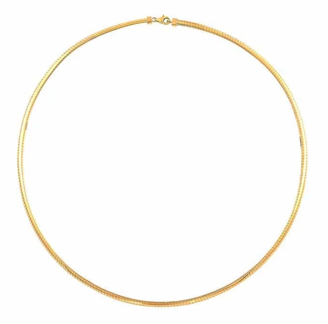 14k Yellow Gold 3mm Avolto Chain — 18"