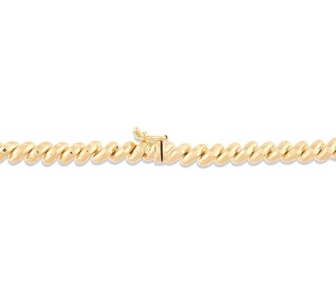 14k Yellow Gold San Marco Necklace