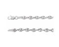 Sterling Silver 3.8mm Hollow Puffed Anchor Chain — 16"