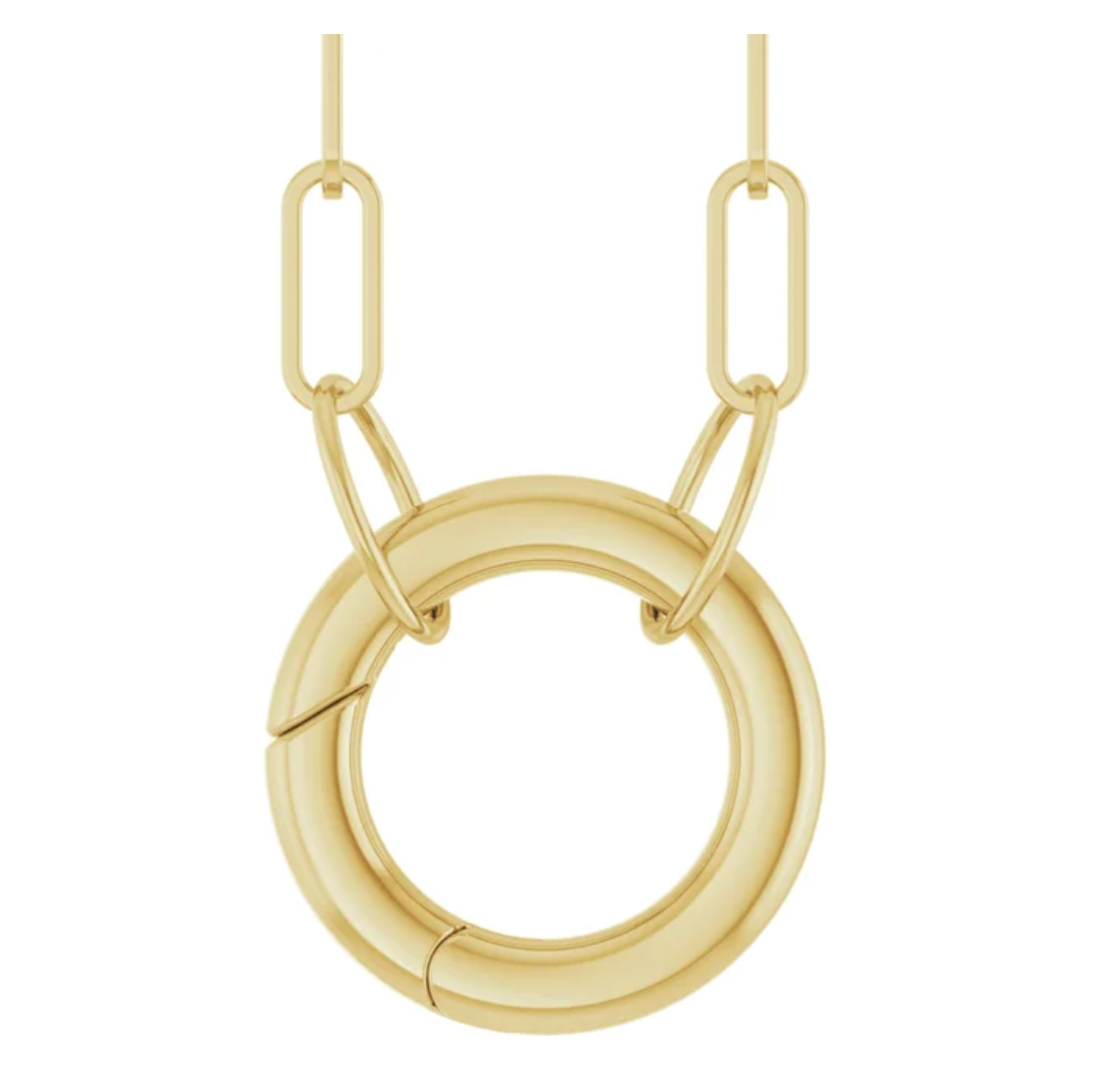 The Circle Charm Necklace