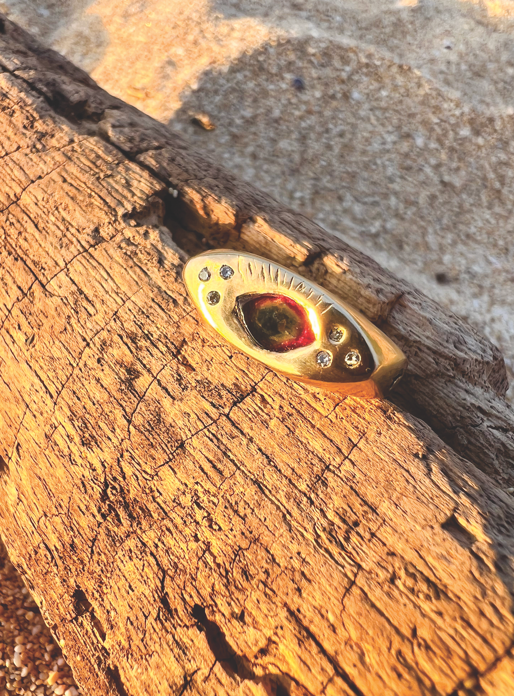 The Pharaoh Eye Ring