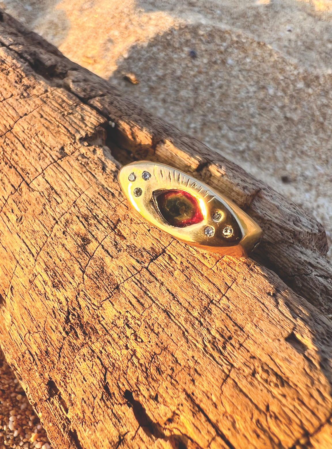 The Pharaoh Eye Ring
