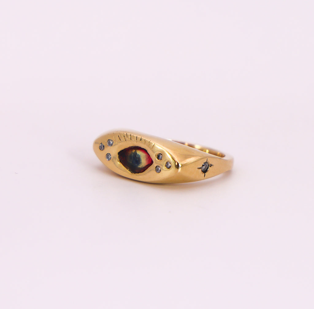 The Pharaoh Eye Ring