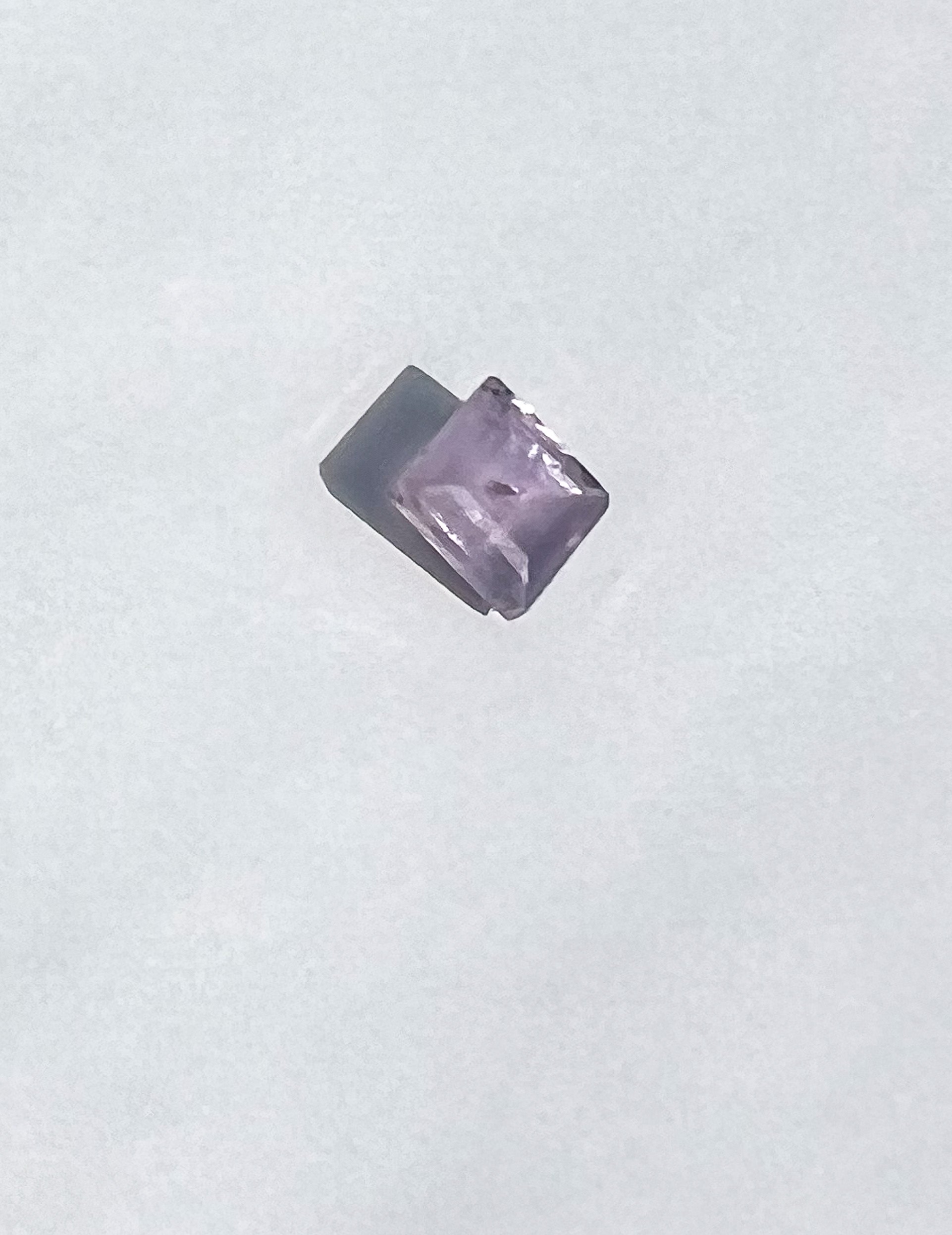 1.3ct Unheated Purple Montana Sapphire — Solitaire Ring — Made to Order