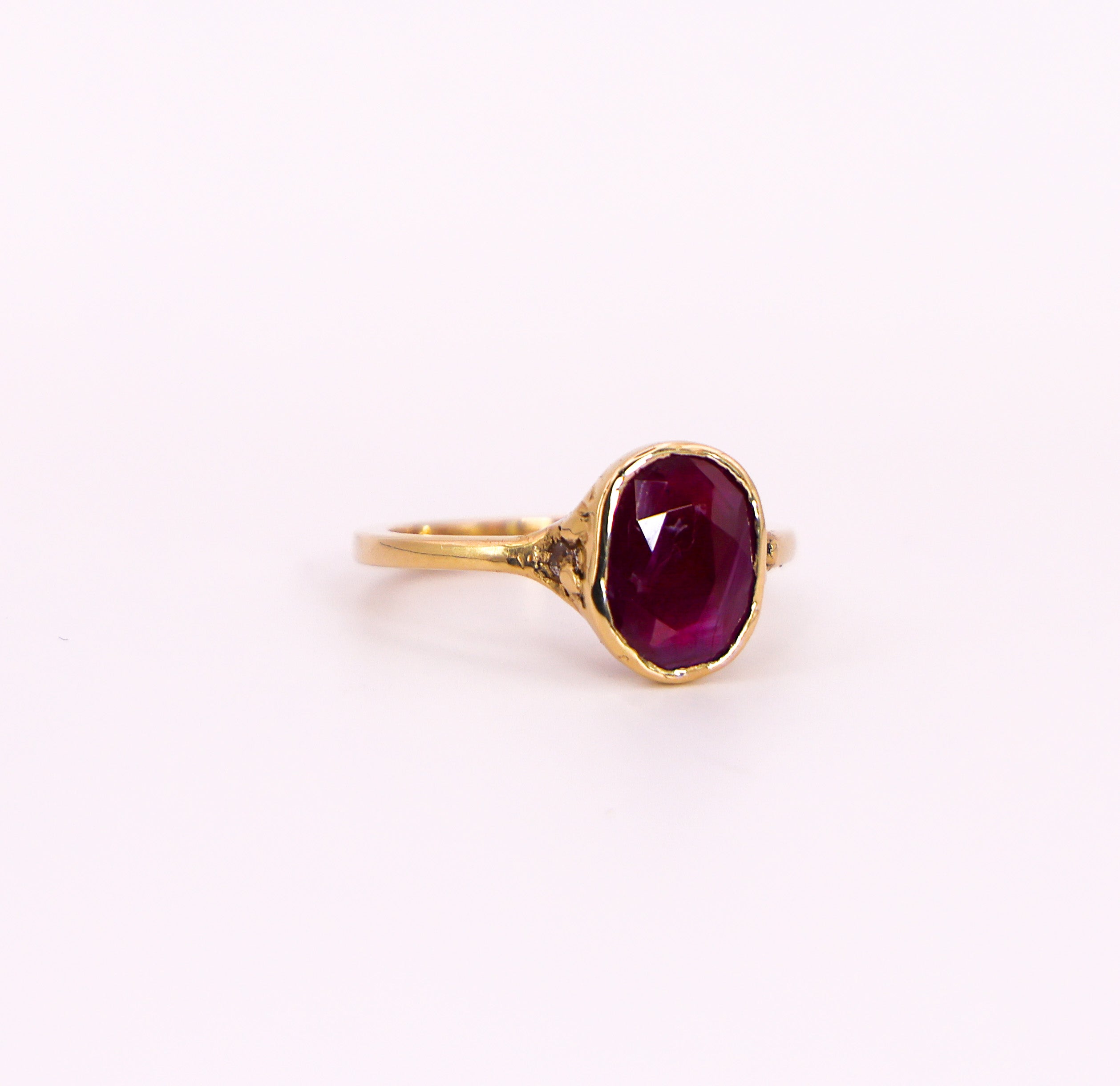 The Bravais Ruby Ring