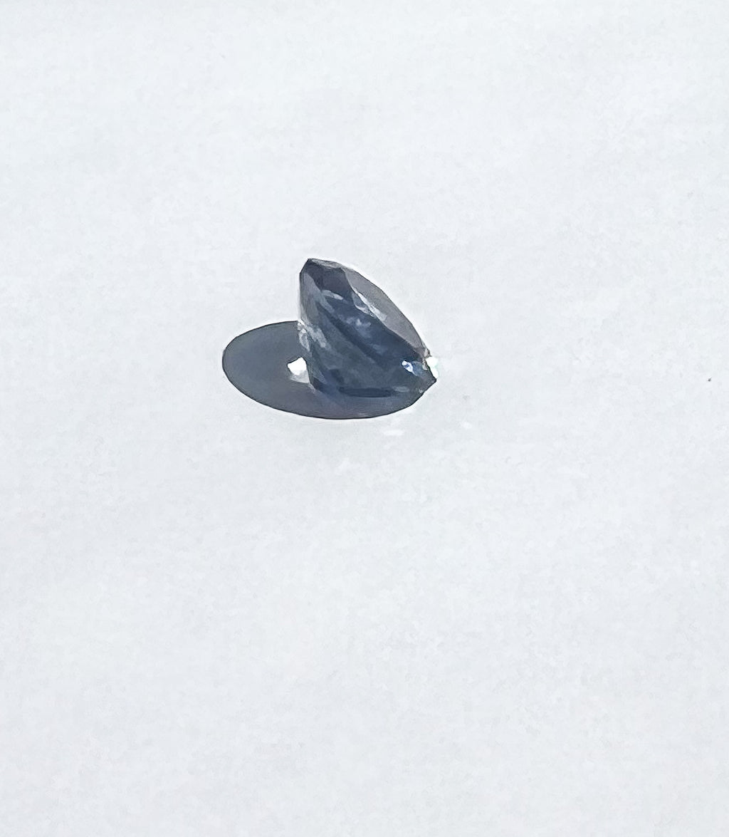 1.55ct Steel Blue Spinel — Solitaire Ring or Pendant — Made to Order