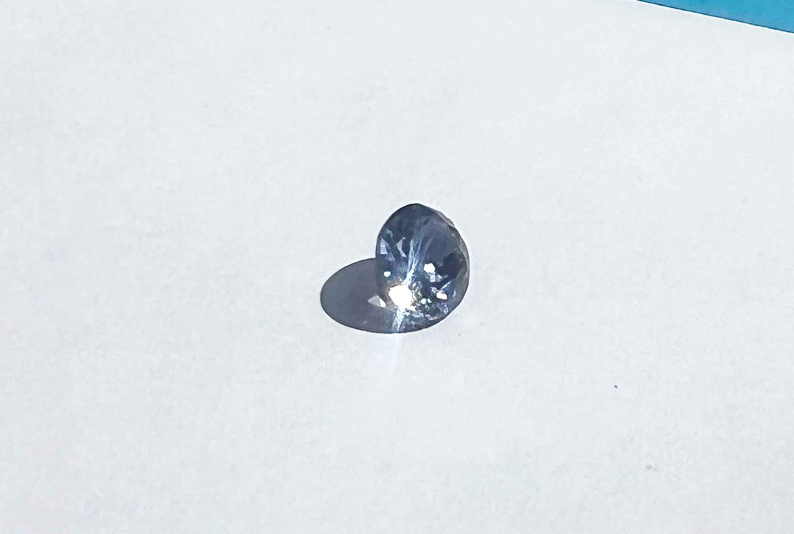 1.55ct Steel Blue Spinel — Solitaire Ring or Pendant — Made to Order