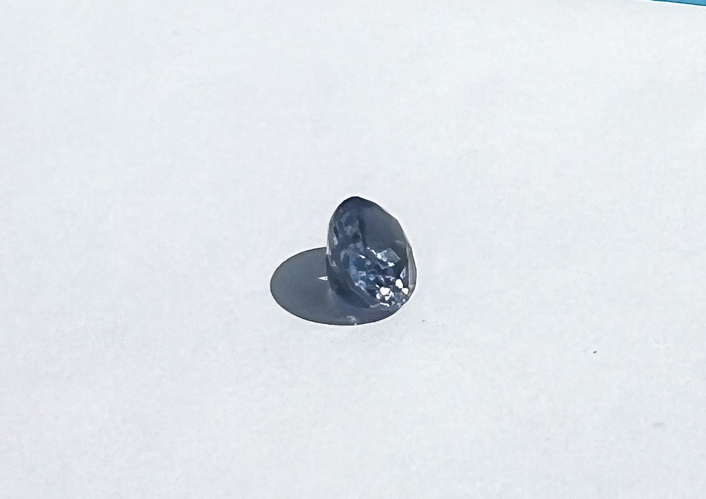 1.55ct Steel Blue Spinel — Solitaire Ring or Pendant — Made to Order
