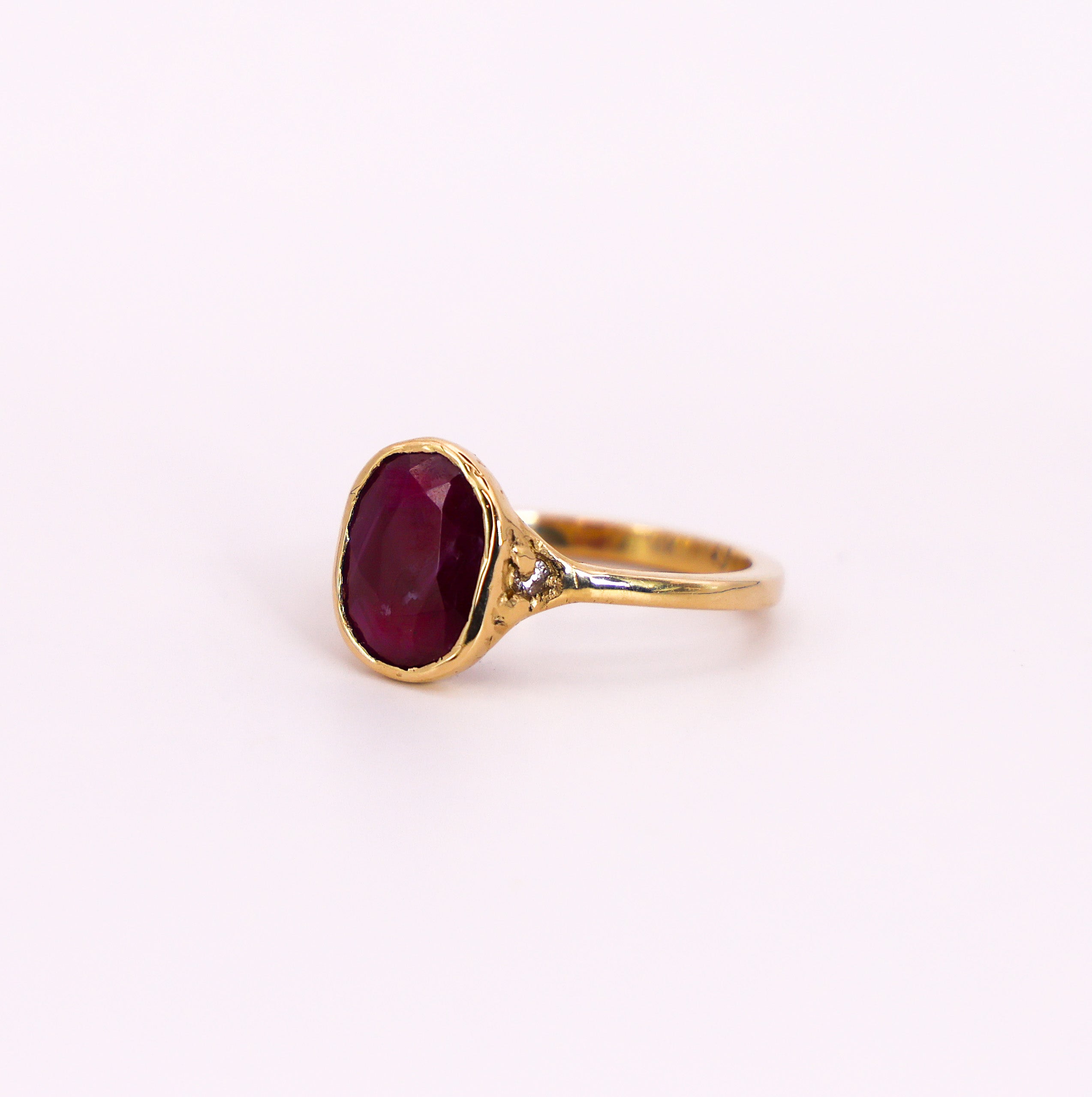 The Bravais Ruby Ring