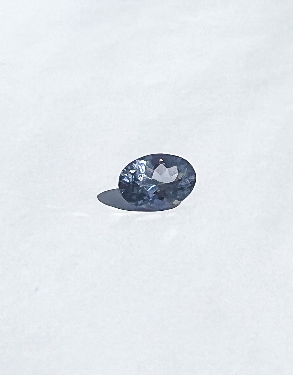1.55ct Steel Blue Spinel — Solitaire Ring or Pendant — Made to Order