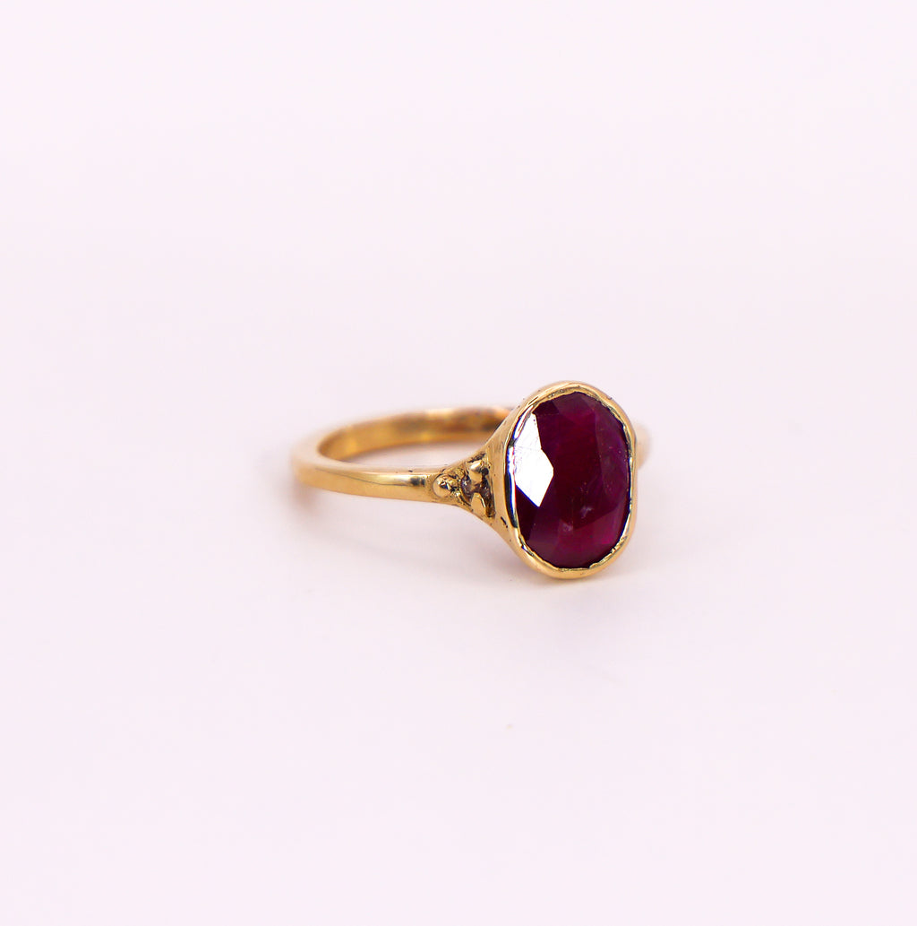 The Bravais Ruby Ring