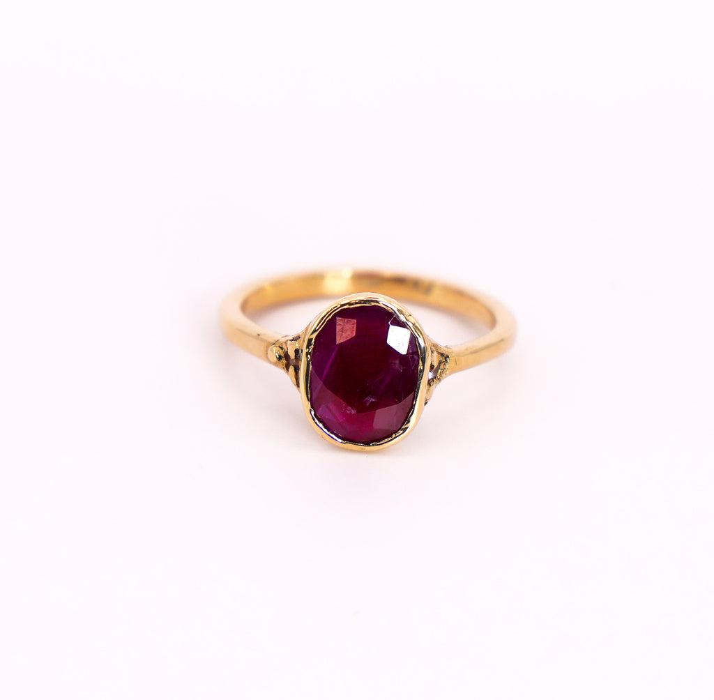 The Bravais Ruby Ring