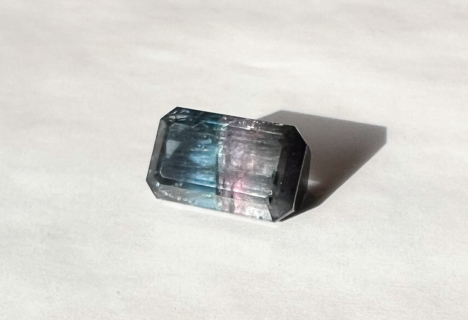 3.25ct Dark Purple–Pink–Blue Afghan Tourmaline — Palimpsest Signet — Made to Order