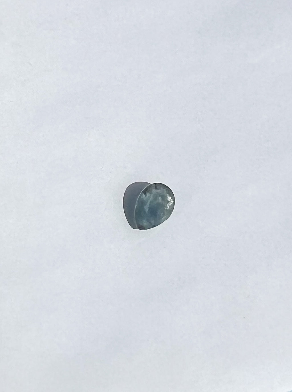 1ct Unheated Teal Blue Pear Montana Sapphire — Solitaire Ring or Pendant — Made to Order