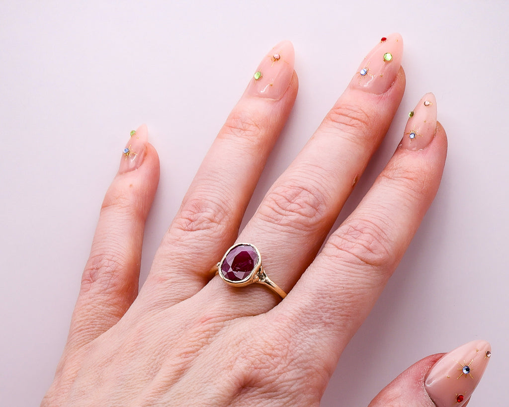 The Bravais Ruby Ring
