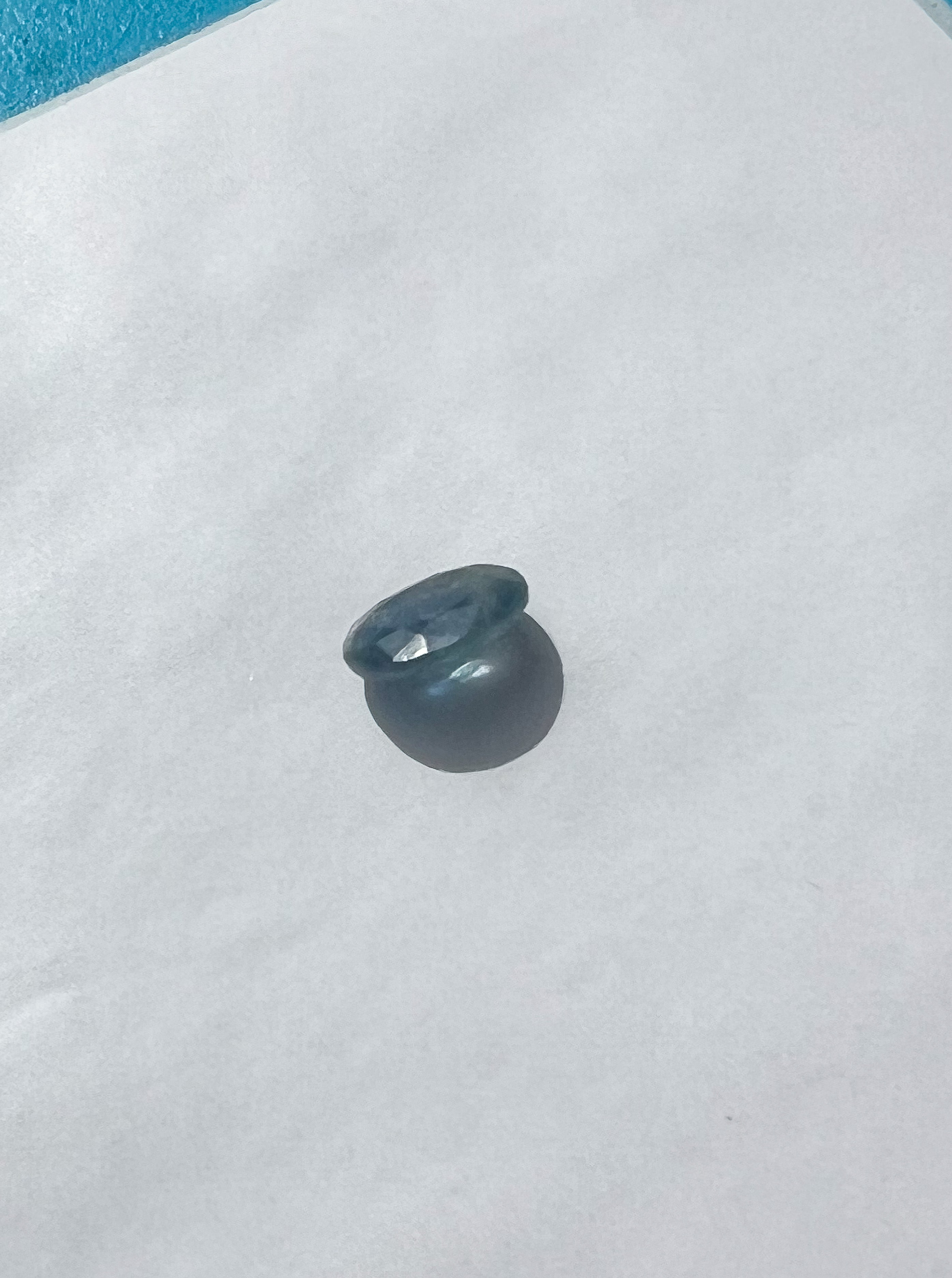 2.65ct Unheated Teal Montana Sapphire — Solitaire Ring or Pendant — Made to Order