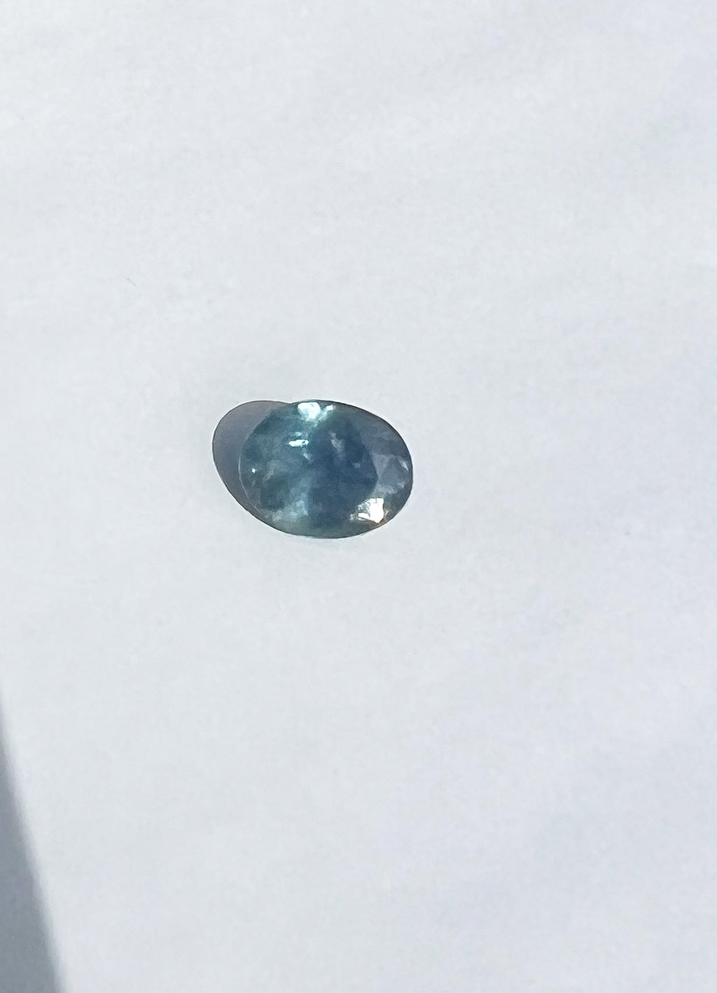 2.65ct Unheated Teal Montana Sapphire — Solitaire Ring or Pendant — Made to Order