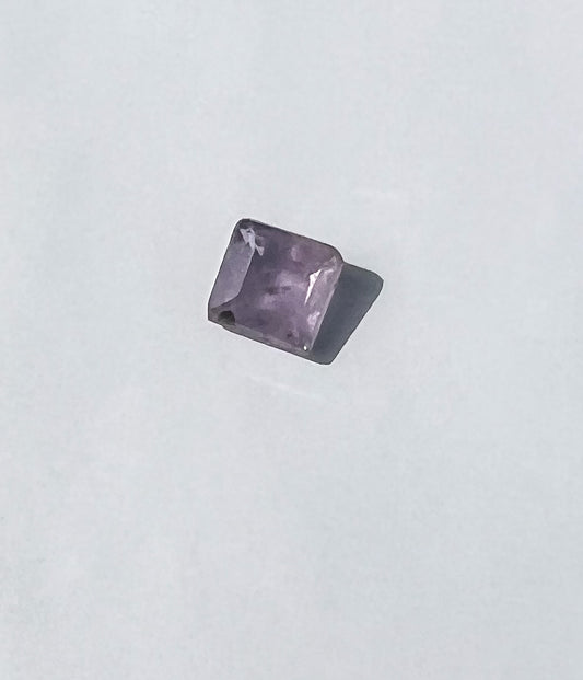 1.3ct Unheated Purple Montana Sapphire — Solitaire Ring — Made to Order