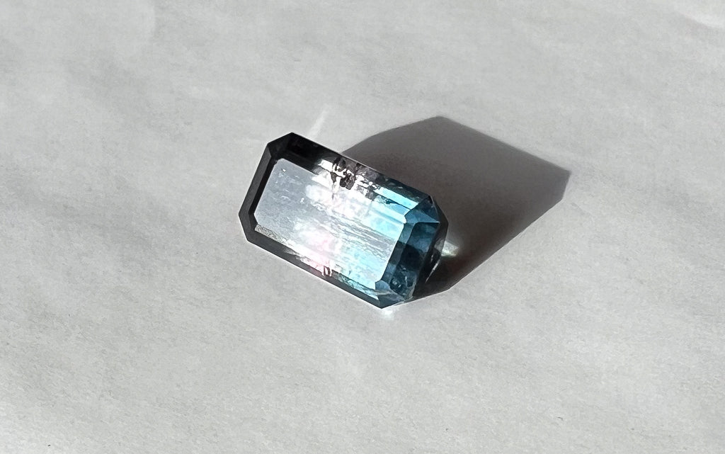 3.25ct Dark Purple–Pink–Blue Afghan Tourmaline — Palimpsest Signet — Made to Order
