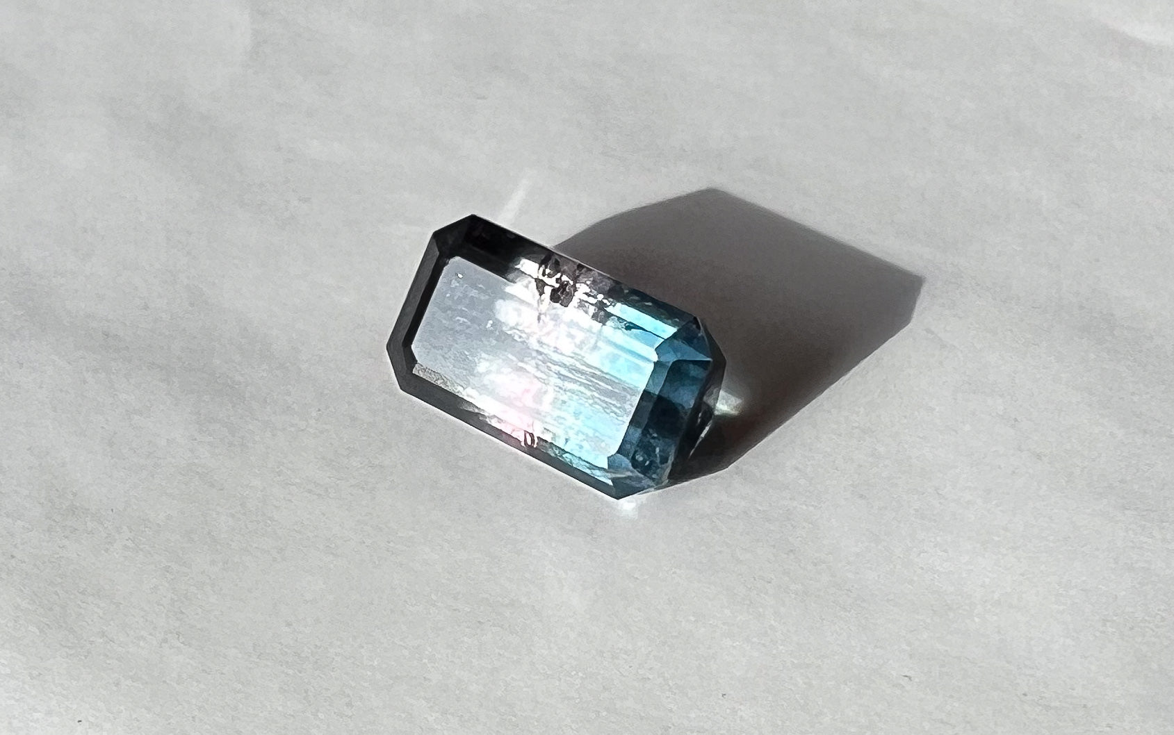 3.25ct Dark Purple–Pink–Blue Afghan Tourmaline — Palimpsest Signet — Made to Order