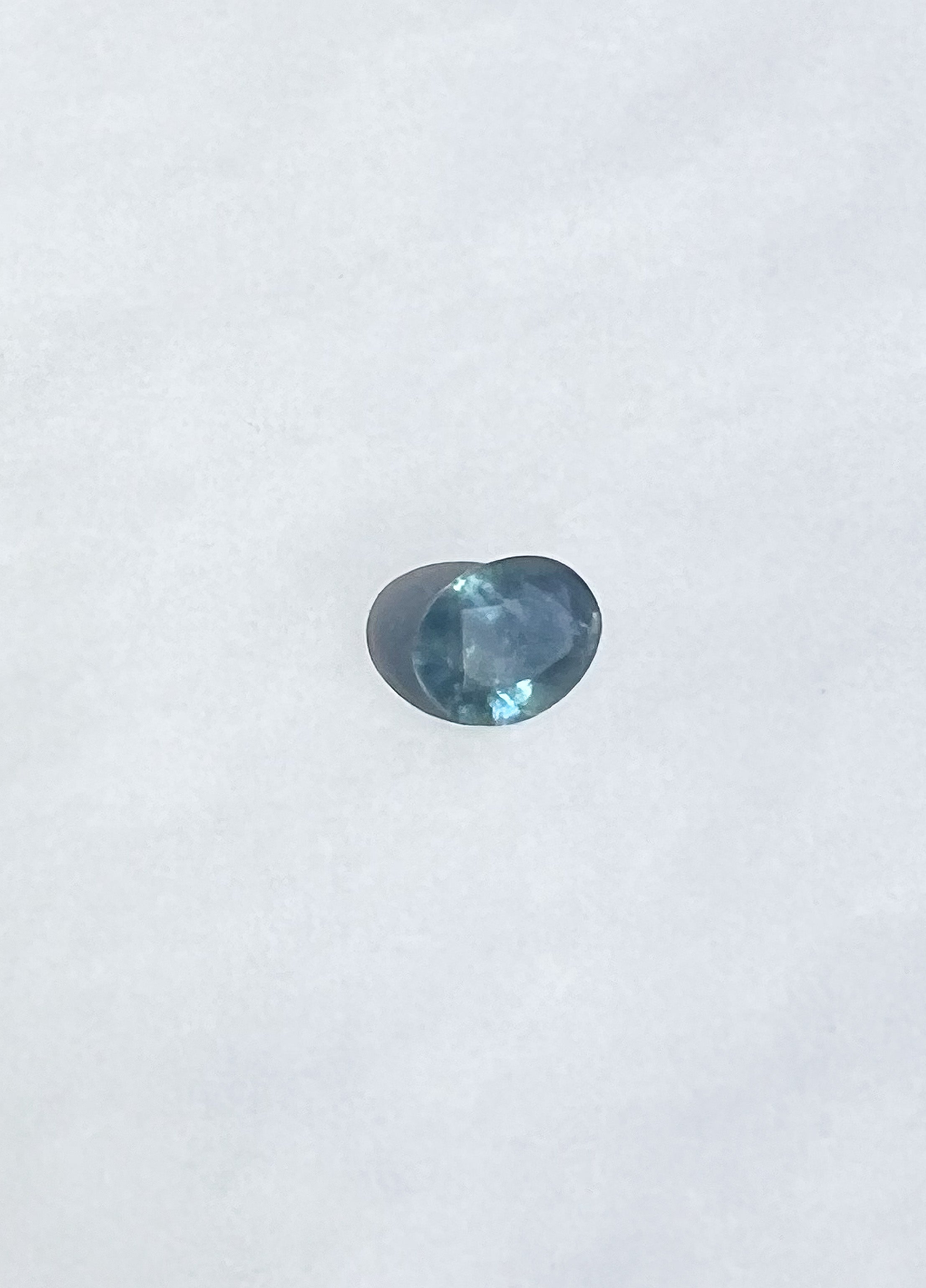 2.65ct Unheated Teal Montana Sapphire — Solitaire Ring or Pendant — Made to Order