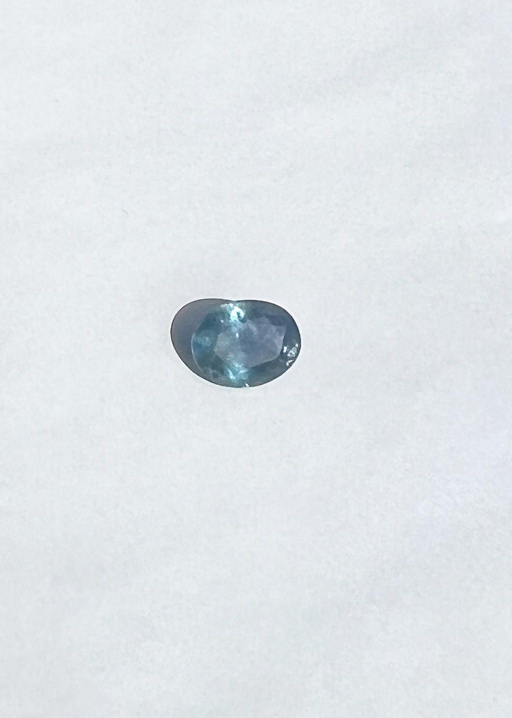 2.65ct Unheated Teal Montana Sapphire — Solitaire Ring or Pendant — Made to Order