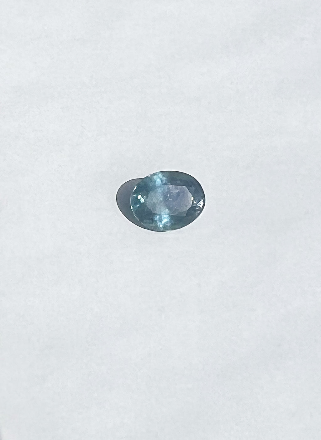 2.65ct Unheated Teal Montana Sapphire — Solitaire Ring or Pendant — Made to Order