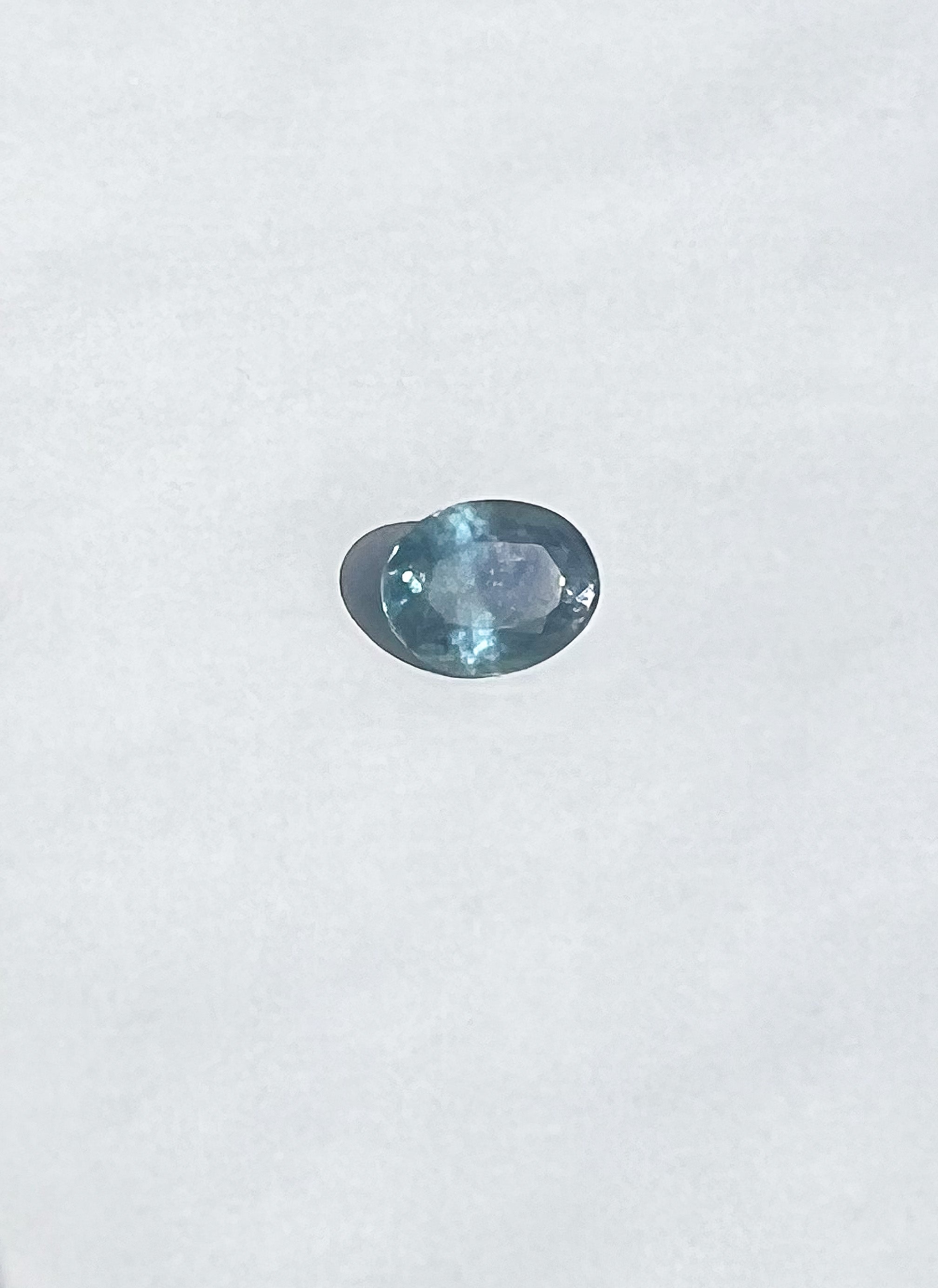 2.65ct Unheated Teal Montana Sapphire — Solitaire Ring or Pendant — Made to Order