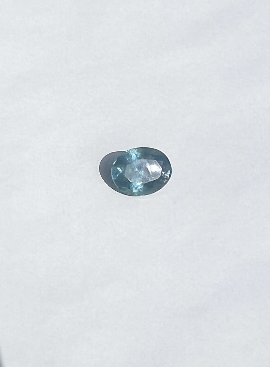 2.65ct Unheated Teal Montana Sapphire — Solitaire Ring or Pendant — Made to Order