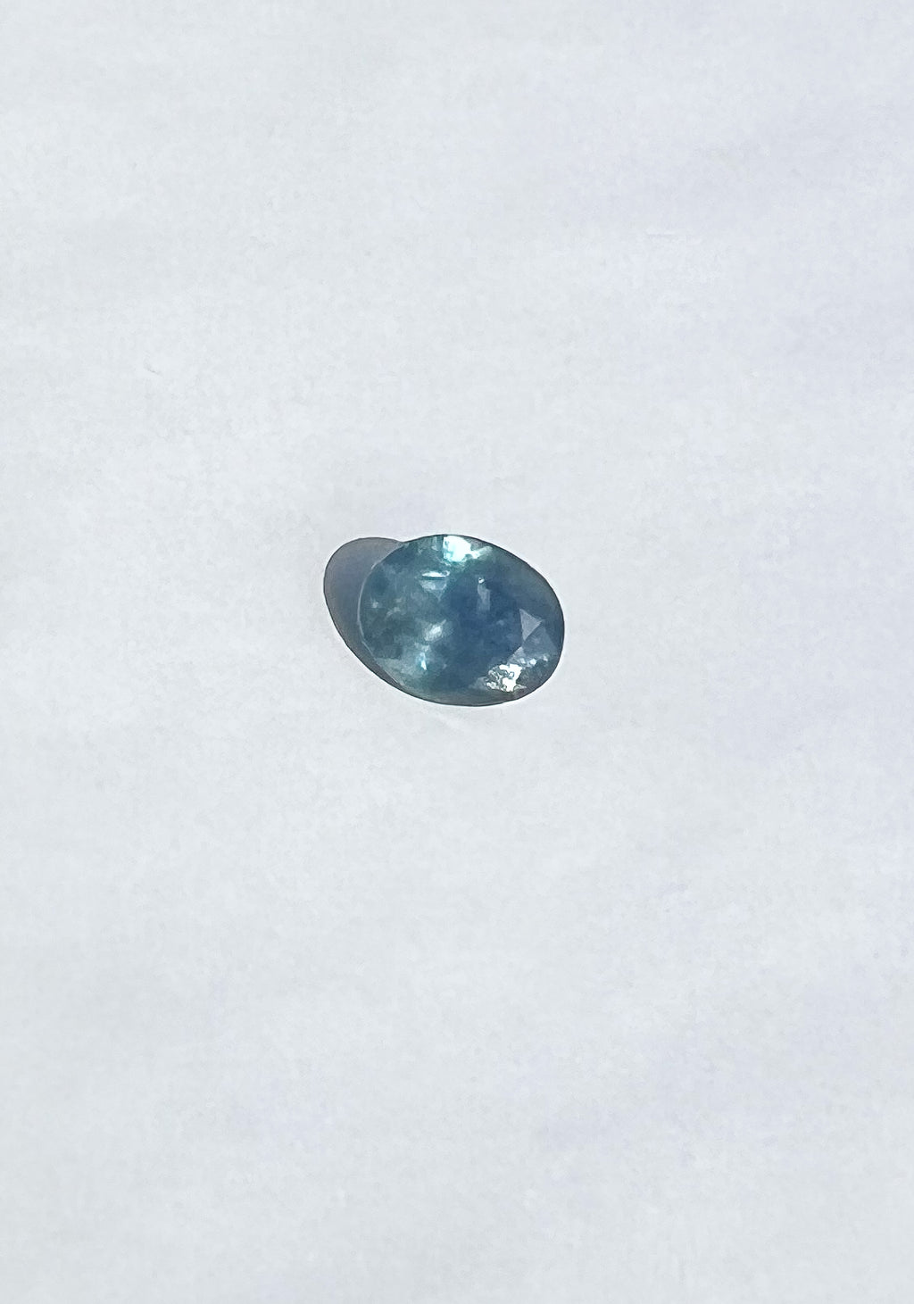 2.65ct Unheated Teal Montana Sapphire — Solitaire Ring or Pendant — Made to Order
