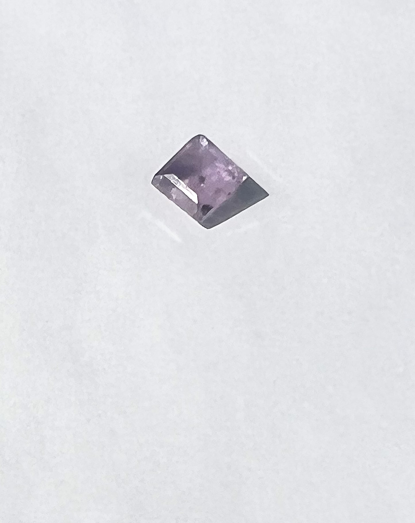 1.3ct Unheated Purple Montana Sapphire — Solitaire Ring — Made to Order
