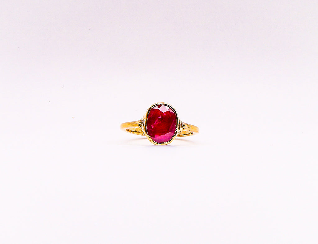 The Bravais Ruby Ring