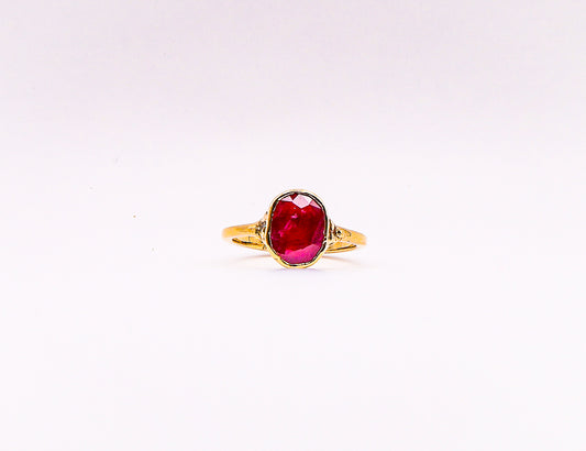 The Bravais Ruby Ring