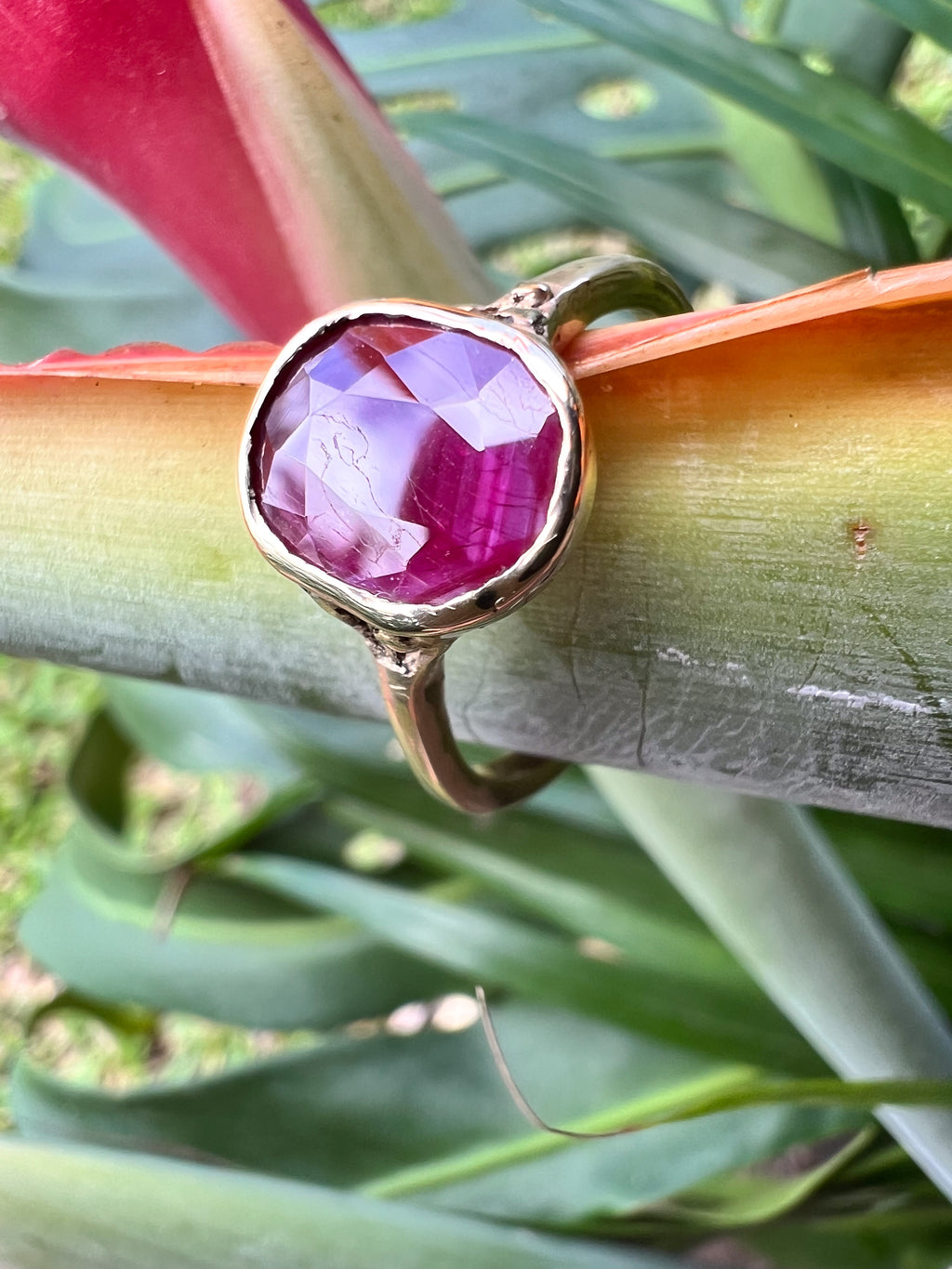 The Bravais Ruby Ring