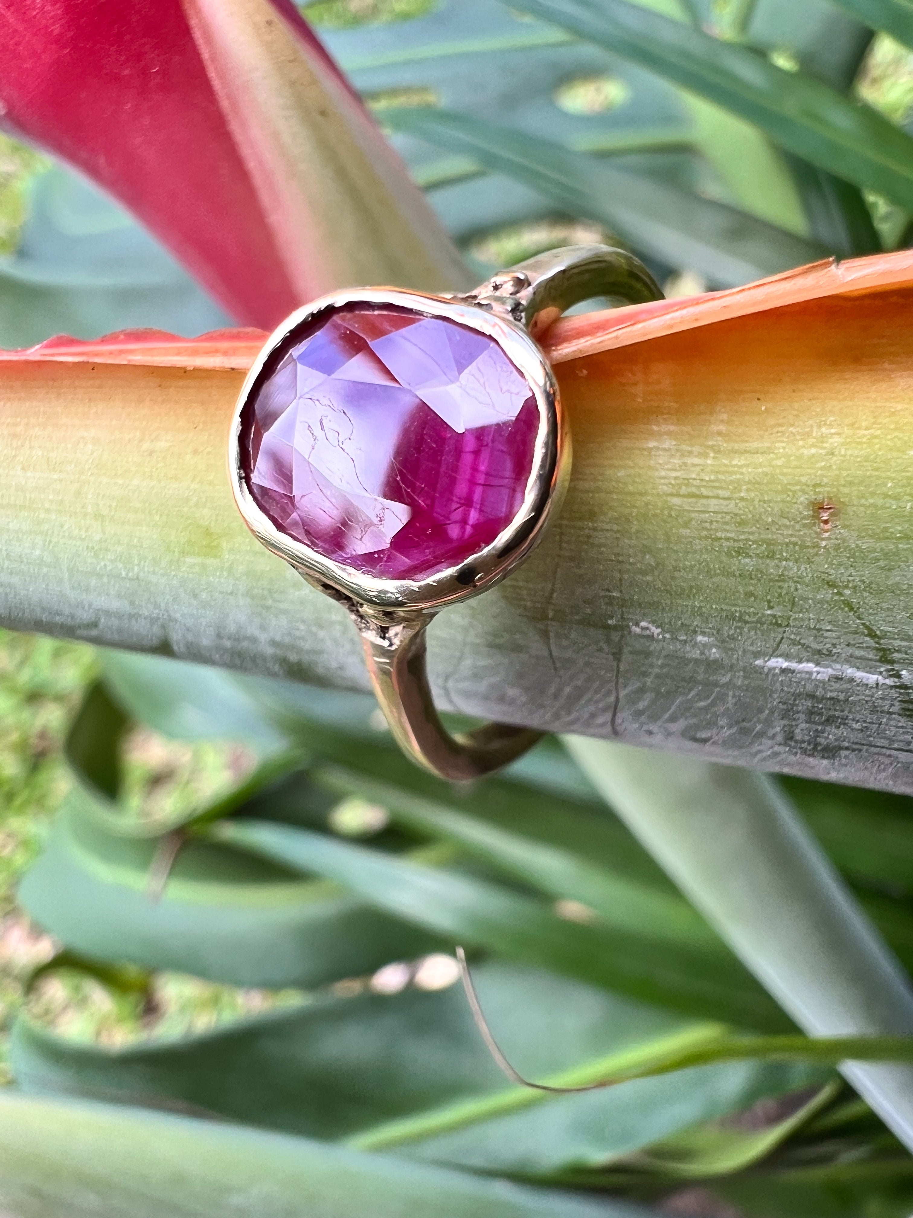 The Bravais Ruby Ring